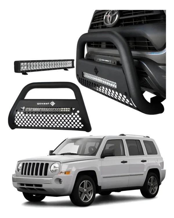 Kit Burrera Ultra Bar Jeep Patriot 2007 - 2010 + Barra Led