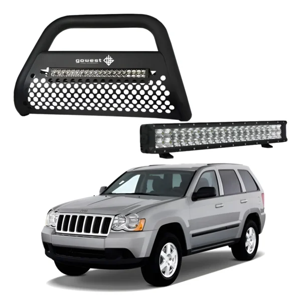 Kit Burrera Ultra Bar Grand Cherokee 2005 - 2010 + Barra Led