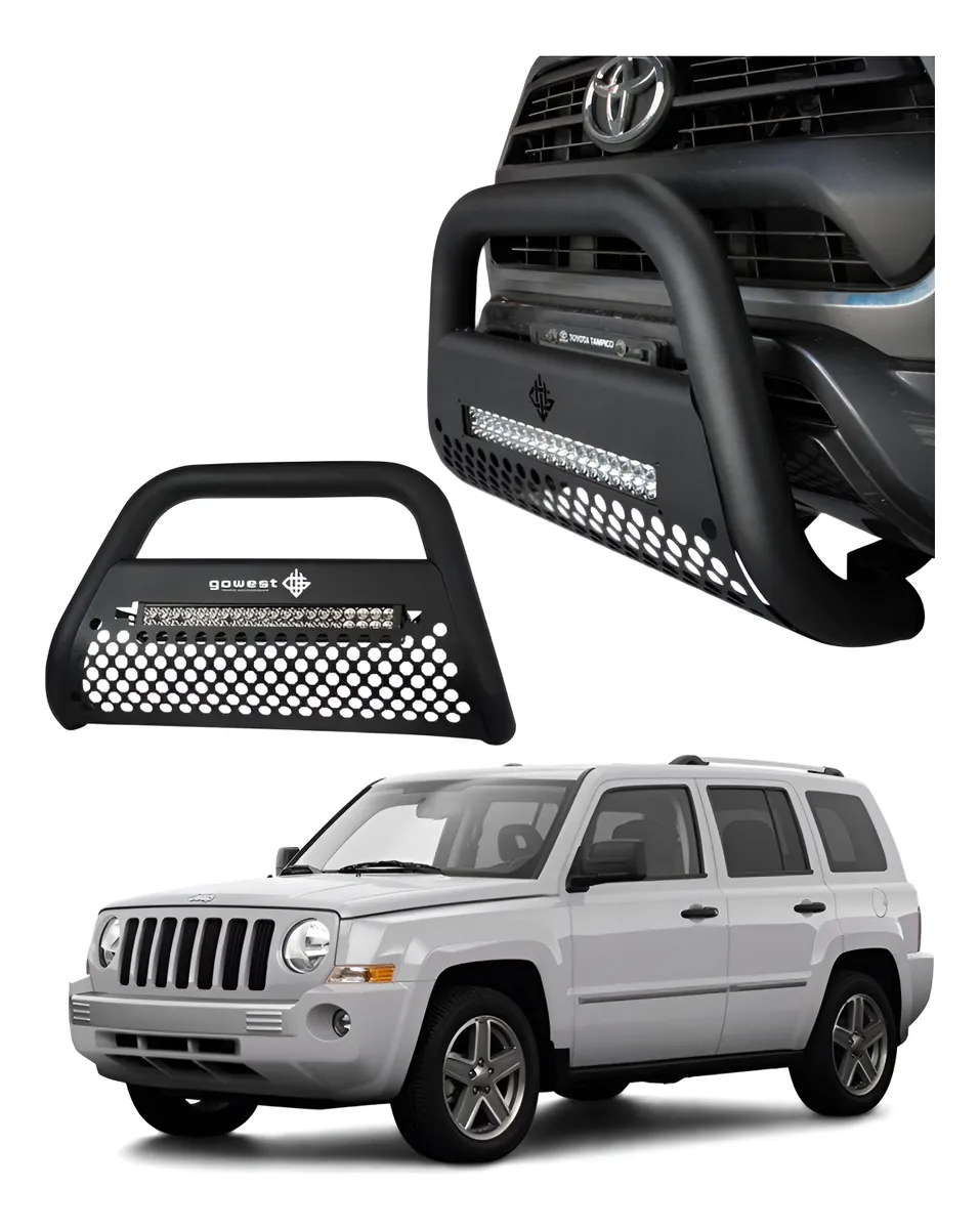 Burrera Ultra Bar Para Barra Jeep Patriot Del 2007 Al 2010 - Image 1