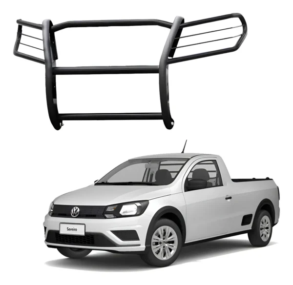Burrera Euroguard Negra Para Volkswagen Saveiro 2017 - 2023