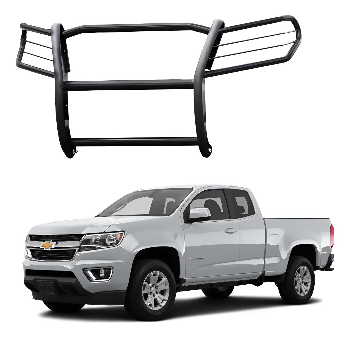 Burrera Euroguard Negra Para Chevrolet Colorado 2013 - 2015 - Image 1