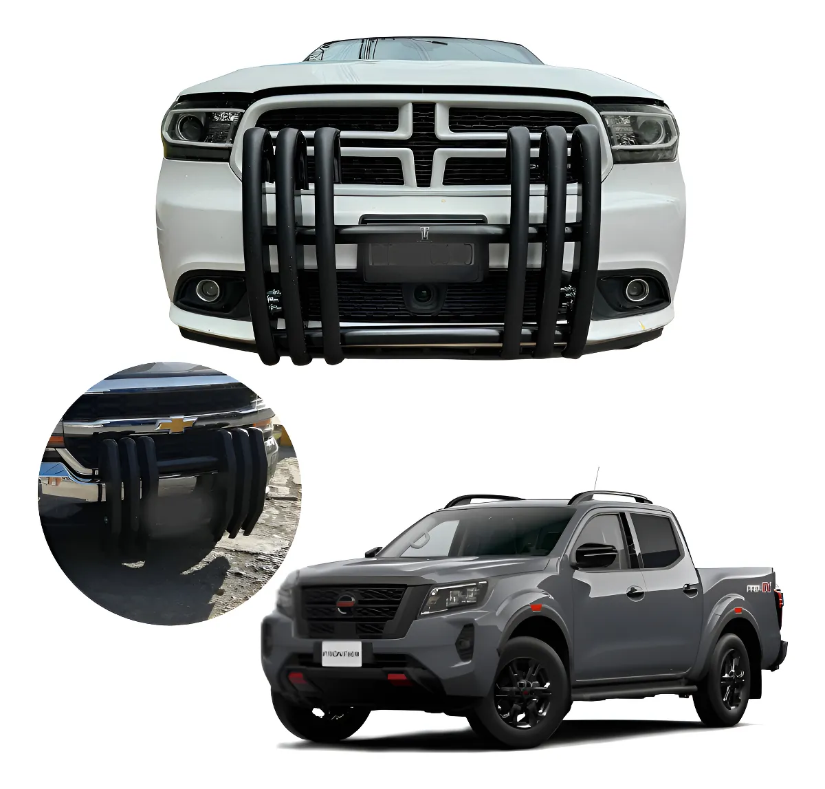 Burrera Delantera Tipo Patrulla Np300 Frontier 2016 - 2025 - Image 1