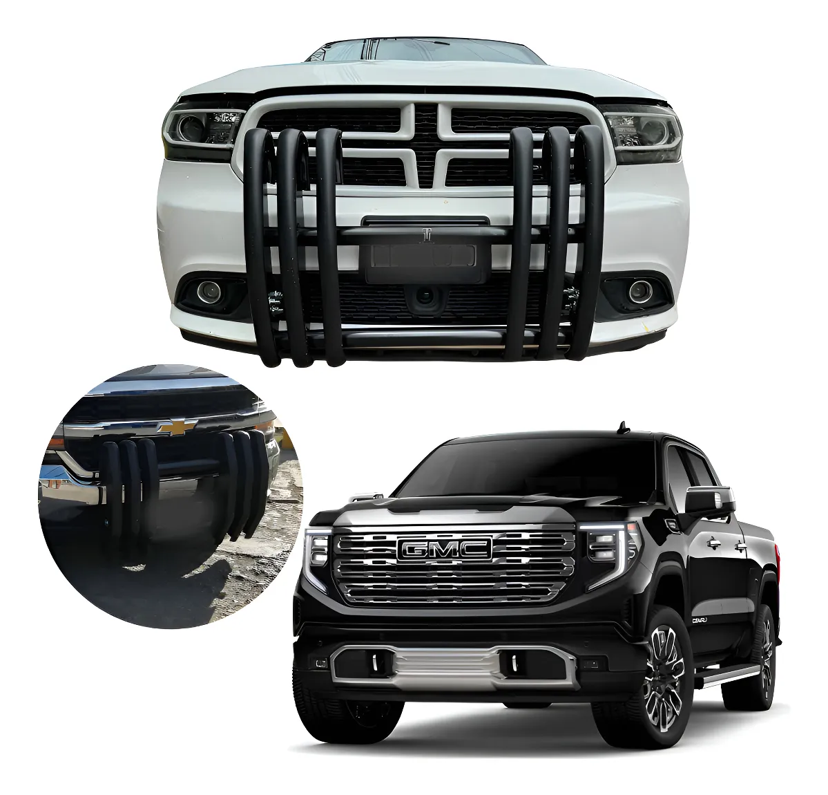 Burrera Delantera Tipo Patrulla Para Sierra 2016 - 2025 - Image 1