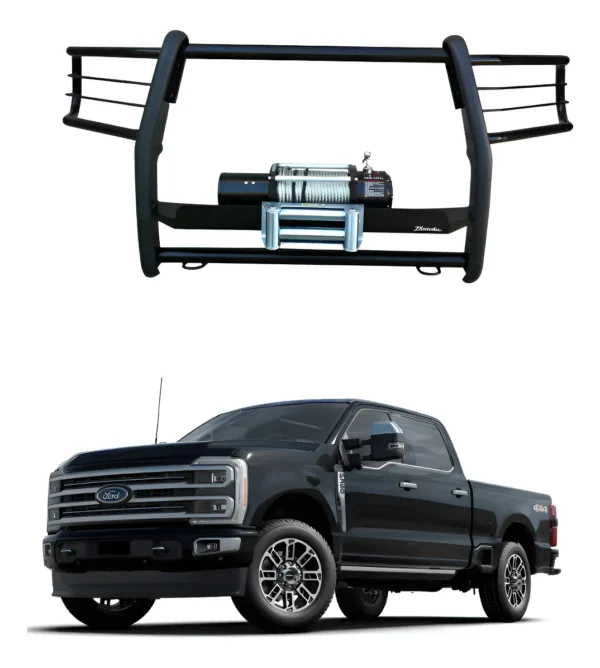Burrera Con Base Para Winch Para Ford F-350 2016 - 2024+