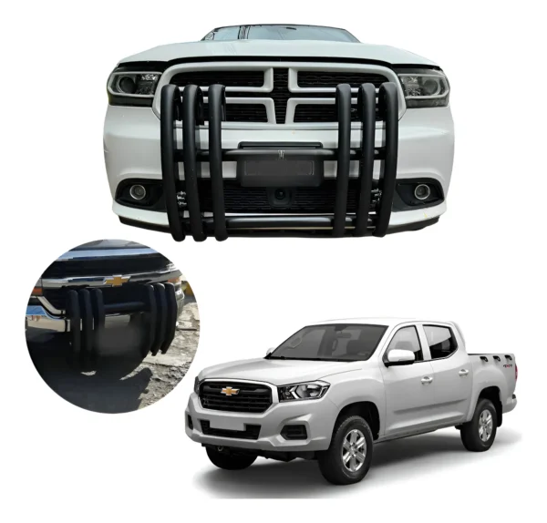 Defensa Delantera 3 Topes Tipo Patrulla S10 Max 2022 - 2025