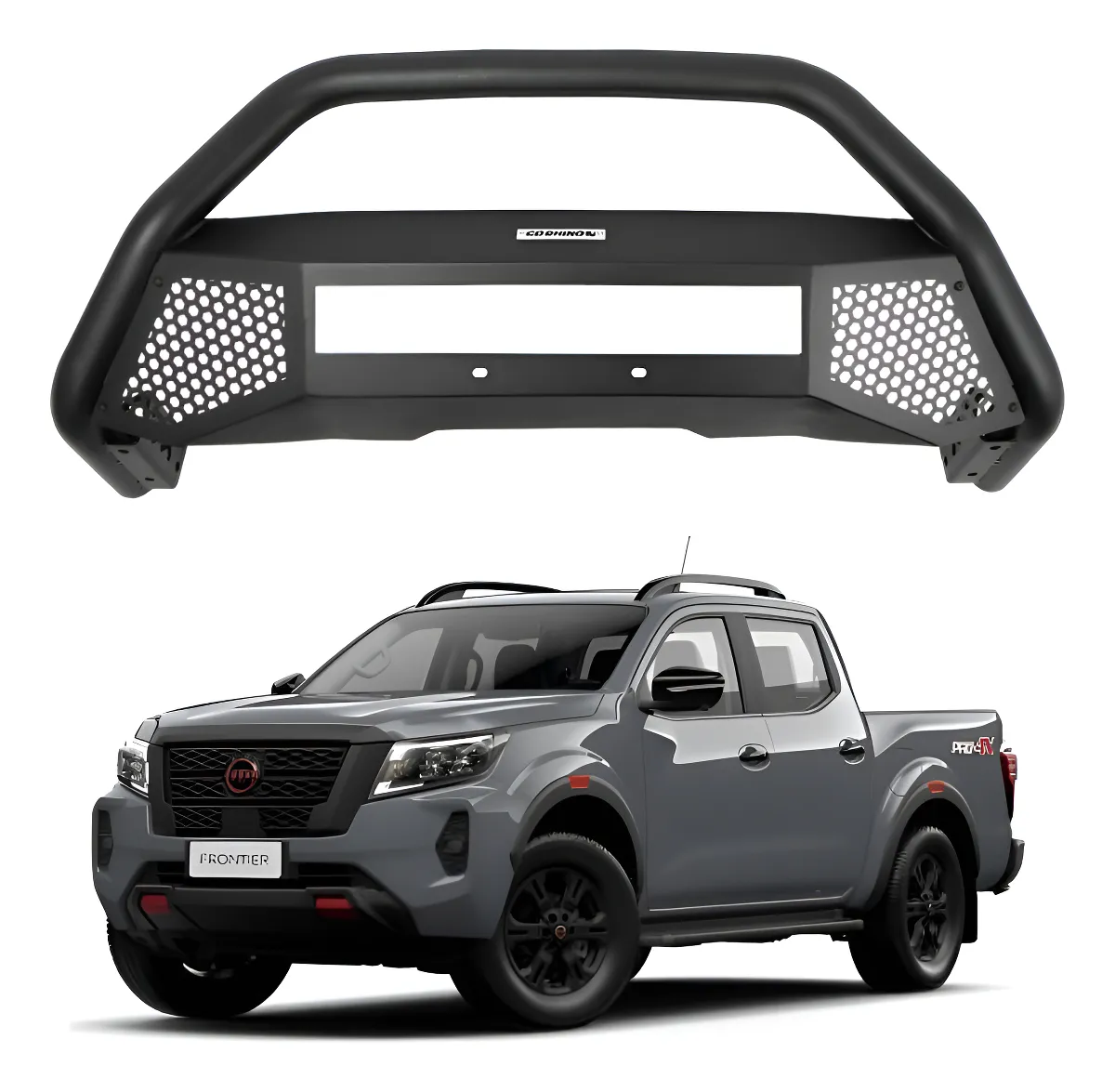 Defensa Rc4 Lr Sin Led Go Rhino Nissan Np300 2016-2025 - Image 1