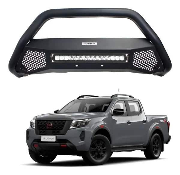 Defensa Rc4 Lr Con Led Go Rhino Nissan Np300 2016-2025