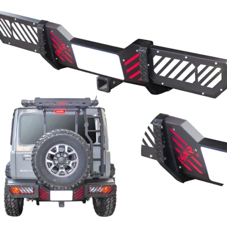 Bumper Trasero 4xr Para Suzuki Jimny C/ Tiron 2021 - 2025