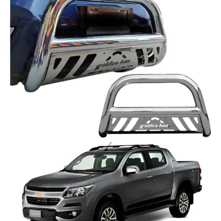 Burrera Tumbaburros Gh Para Chevrolet S10 2016 - 2018 Cromo