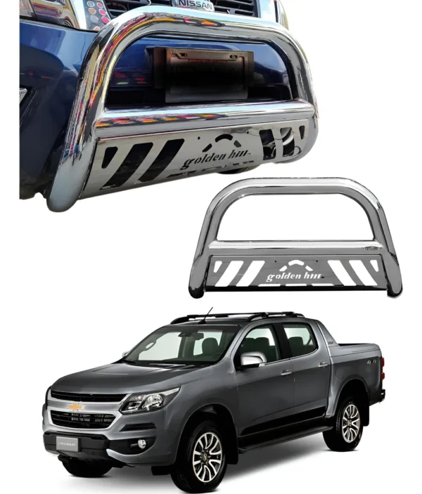 Burrera Tumbaburros Gh Para Chevrolet S10 2016 - 2018 Cromo