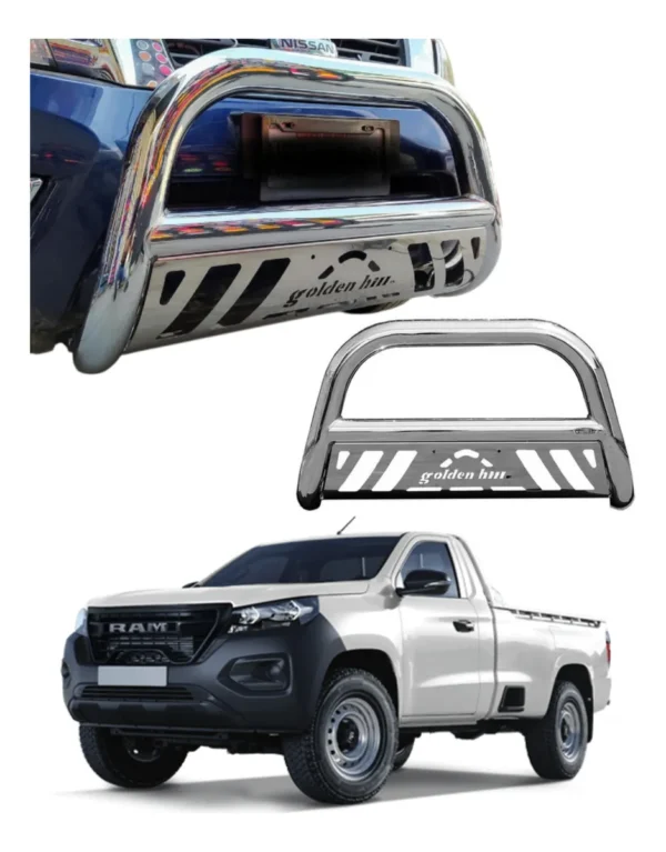 Burrera Tumbaburros Gh Cromada Para Dodge Ram 1200 2025