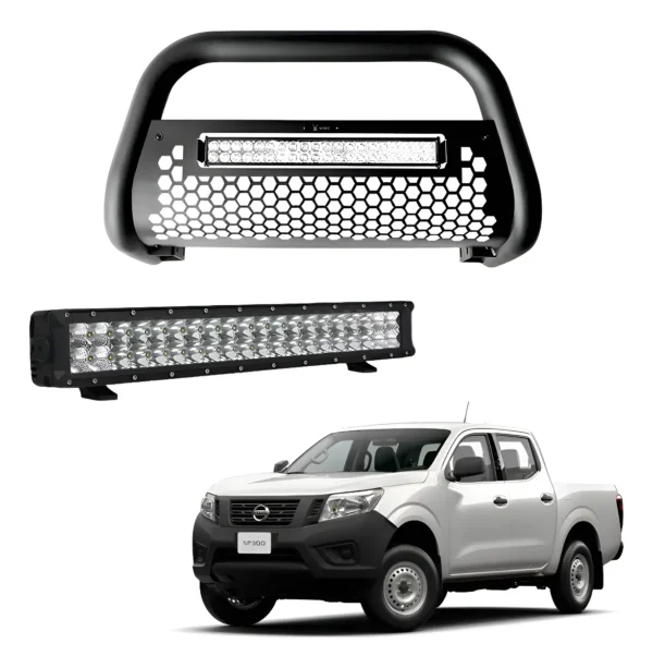 Burrera Tumbaburros Con Barra Led Frontier/np300 2015-2020