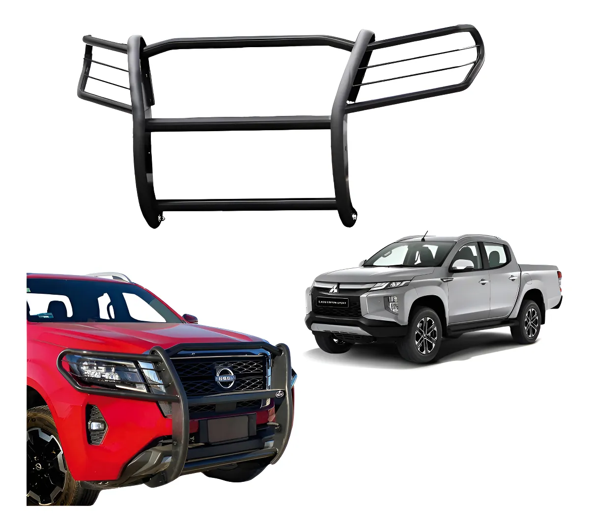 Burrera Cubre Faros Compatible Con Mitsubishi L200 2020-2024 - Image 1