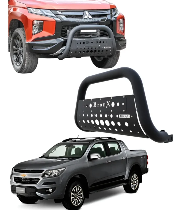 Burrera Tumbaburros Black Para Chevrolet S10 2016 - 2018