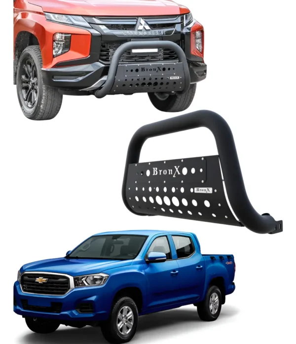 Burrera Tumbaburros Black Para Chevrolet S10 Max 2022 - 2025