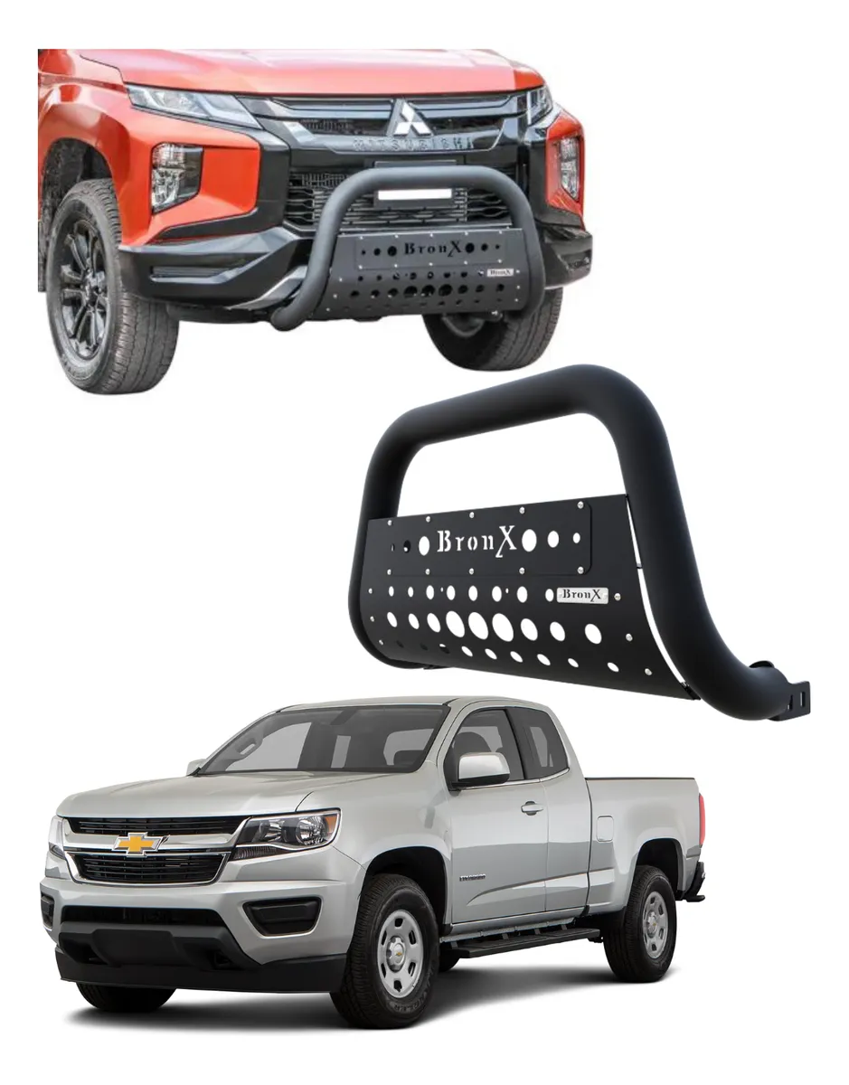 Burrera Tumbaburros Black Chevrolet Colorado 2016 - 2020 - Image 1