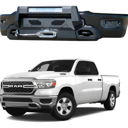 Bumper Delantero Para Winch Ram 1500 New Body 2019-2024