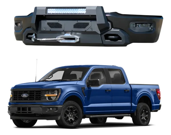 Bumper Delantero Para Winch Ford F-150 2019-2024
