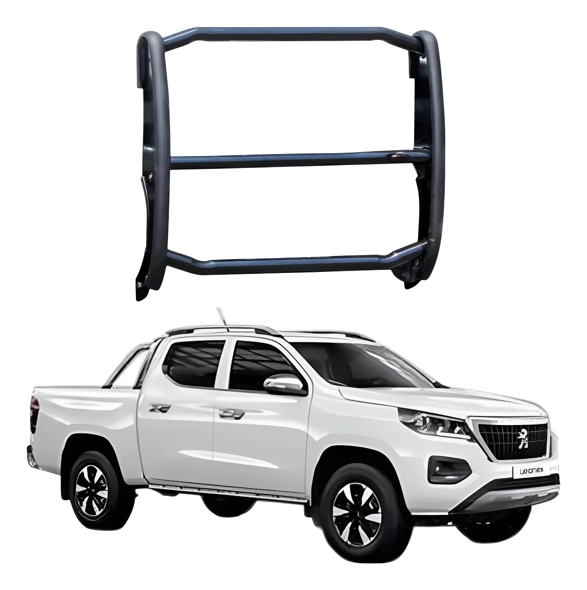 Centro De Burrera Defensa Para Peugeot Landtrek 2022-2024 - Image 1