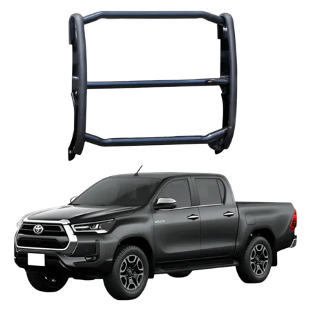 Centro De Burrera Defensa Para Toyota Hilux 2016-2025