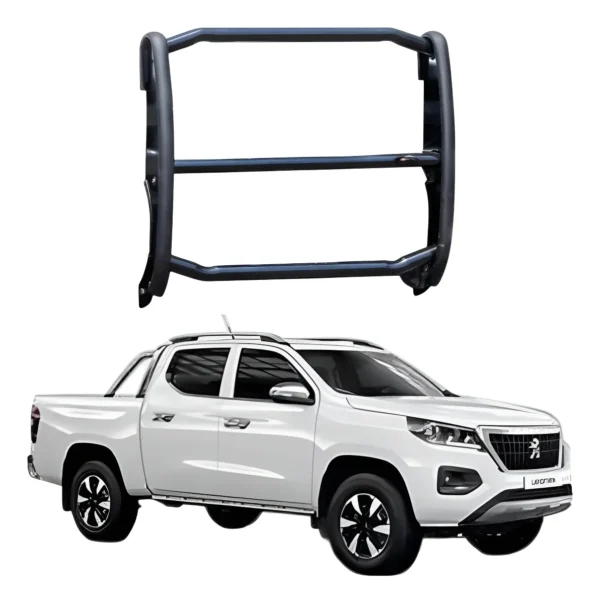 Centro De Burrera Defensa Para Peugeot Landtrek 2022-2024