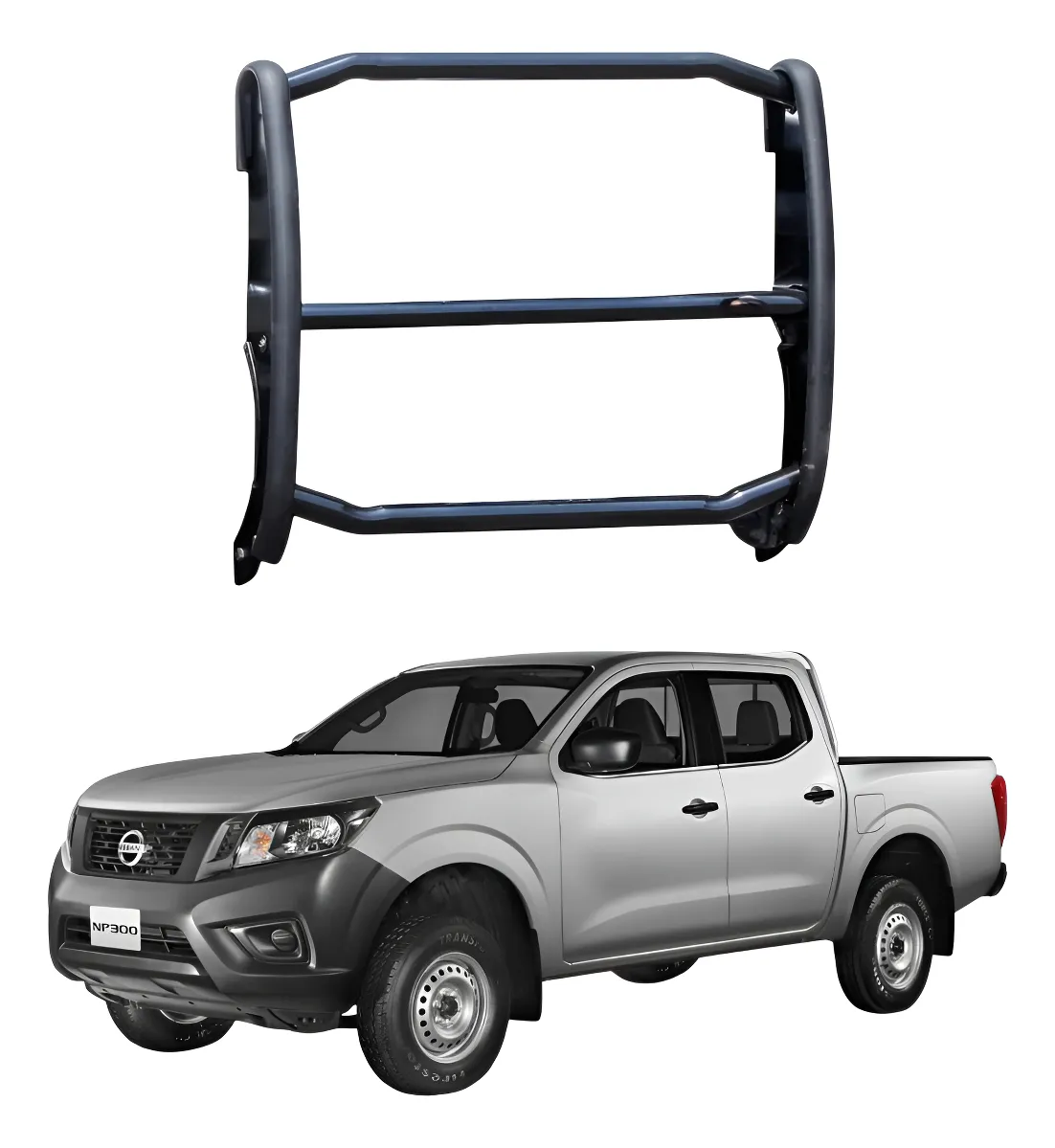 Centro De Burrera Defensa  Nissan Np300 Frontier 2016-2025 - Image 1