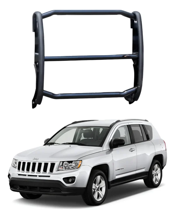 Centro De Burrera Defensa Para Jeep Compas 2011-2015