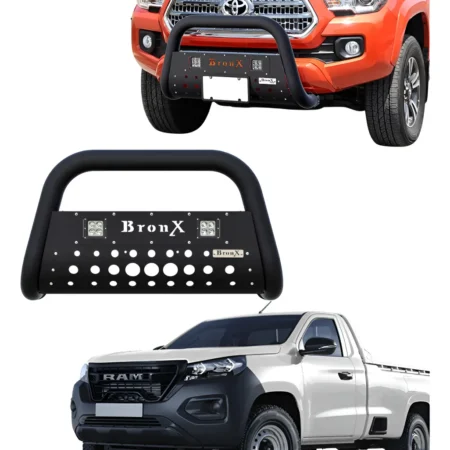 Kit Burrera Black Para Dodge Ram 1200 2025 + 2 Luces Led