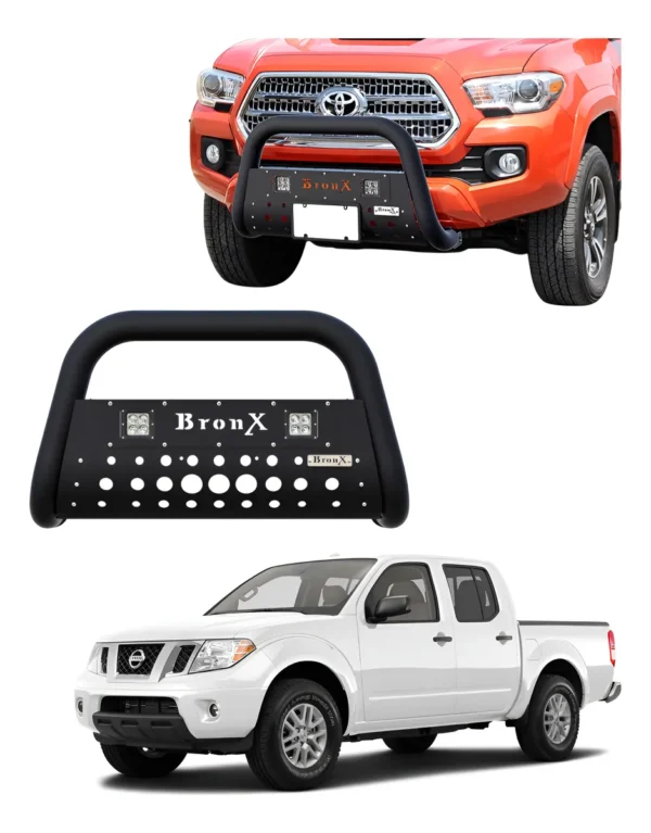 Kit Burrera Black Nissan Frontier V6 2008 - 2010 + 2 Luces