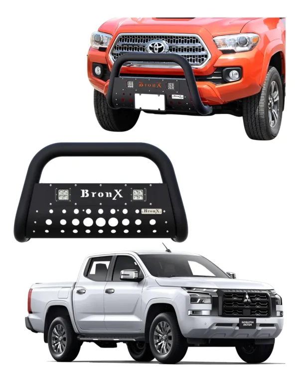 Burrera Black Mitsubishi L200 4x4 Diesel Aut + 2 Luces Led