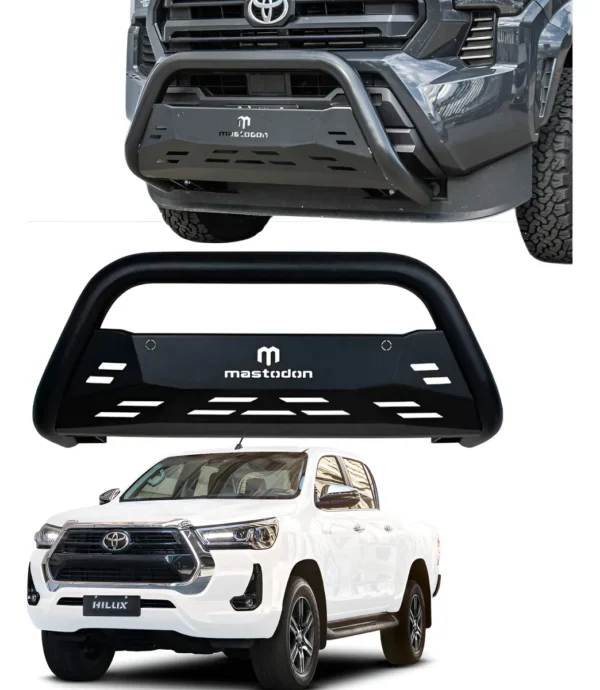 Burrera Bumper Delantero Rage Para Toyota Hilux 2016 - 2023