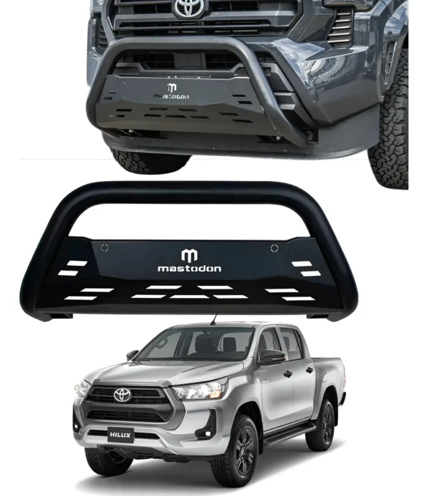 Burrera Bumper Rage Para Toyota Hilux Platinum 2021 - 2025