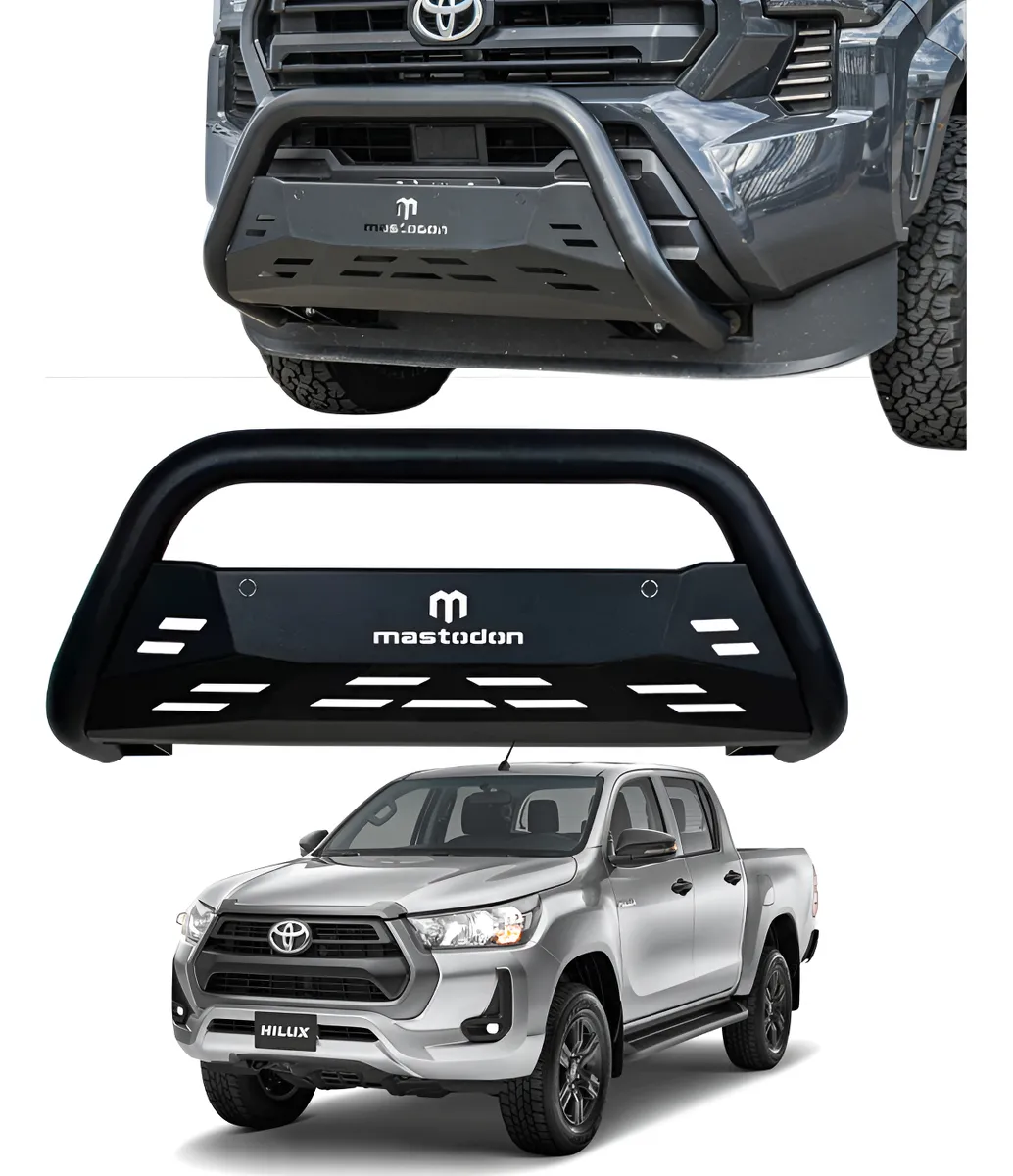 Burrera Bumper Rage Para Toyota Hilux Platinum 2021 - 2025 - Image 1