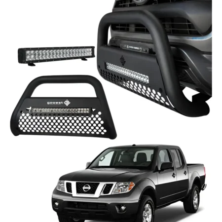 Burrera Ultra Bar Nissan Np300 Frontier 2001 - 2007 + Led