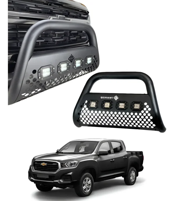Burrera Ultra Bar 4 Faros Chevrolet S10 Max 2022 - 2024