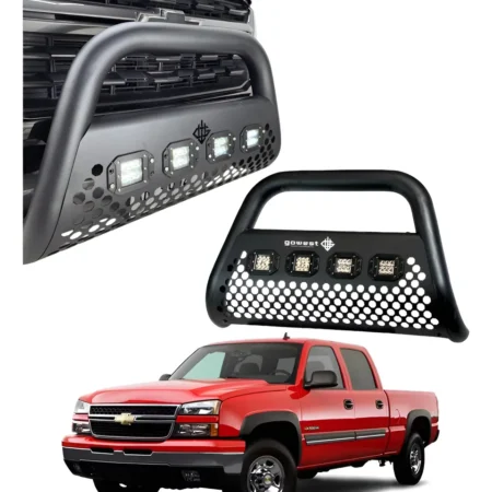 Burrera Ultra Bar 4 Faros P/ Chevrolet Silverado 2003 - 2006