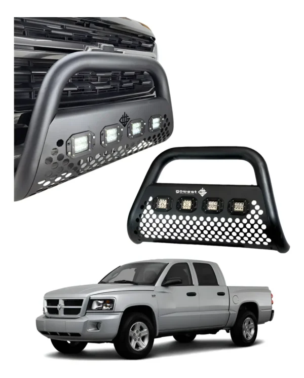Burrera Ultra Bar 4 Faros Dodge Dakota 2005 - 2012