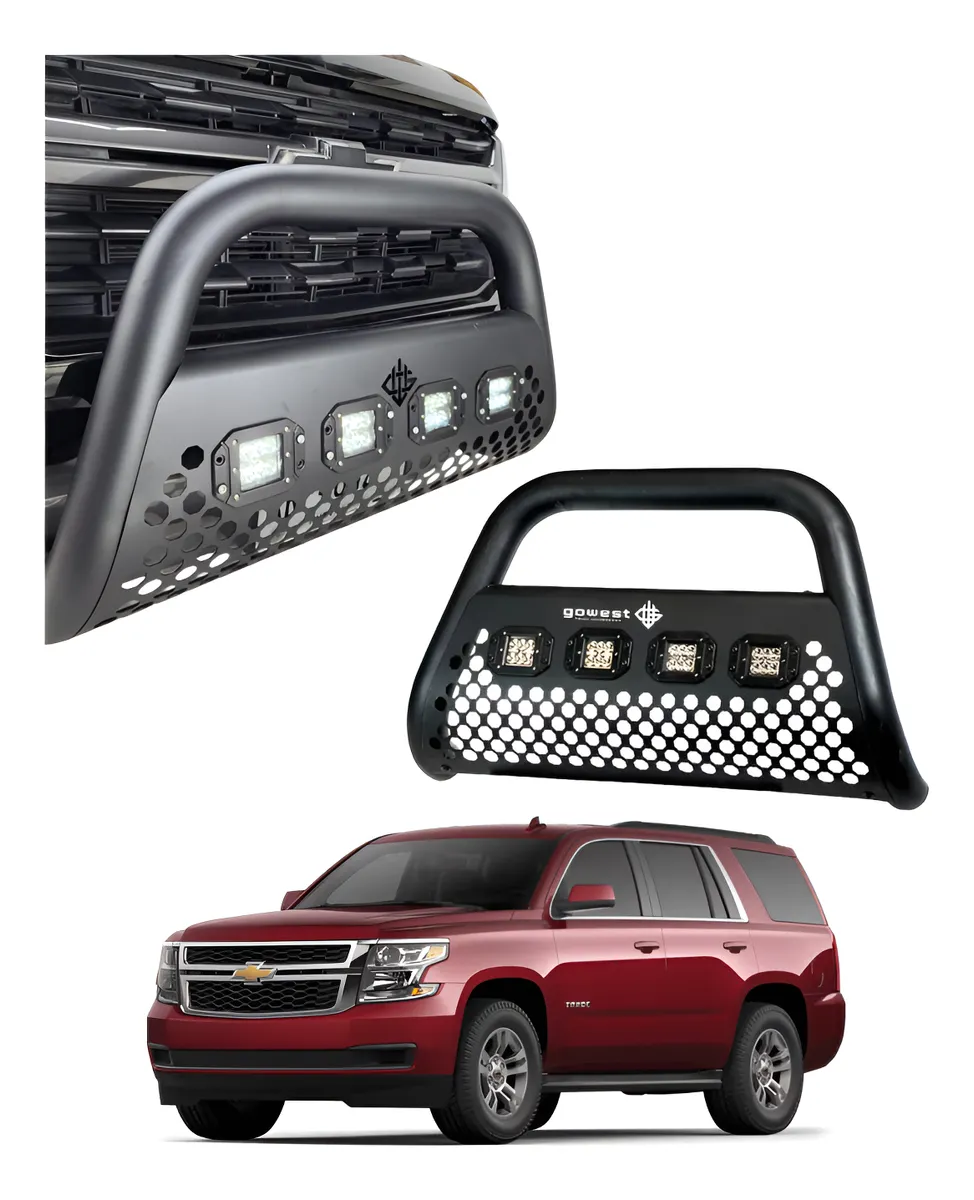 Burrera Ultra Bar 4 Faros P/ Chevrolet Tahoe 2015 - 2020 - Image 1