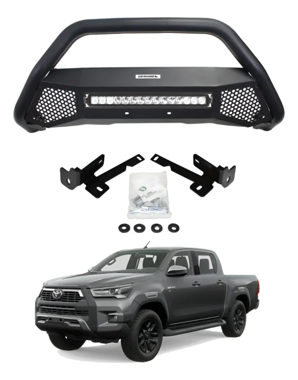 Defensa Rc4 Lr Con Luz Hilux 2016 - 2024
