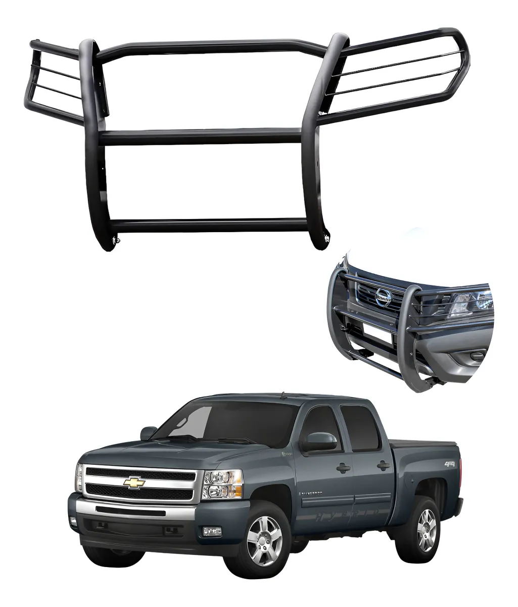 Burrera Defensa Cubre Faros Chevrolet Silverado 2007/2013 - Image 1