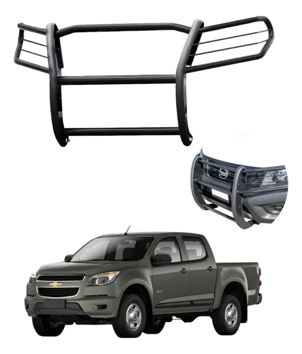 Burrera Defensa Cubre Faros Chevrolet S10 2016