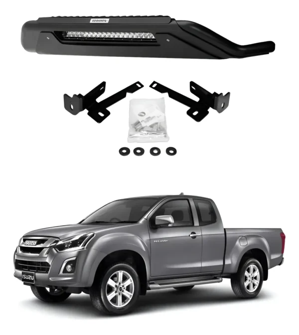 Defensa Rc3 Go Rhino C/ Luz Para D-max 2016 - 2017