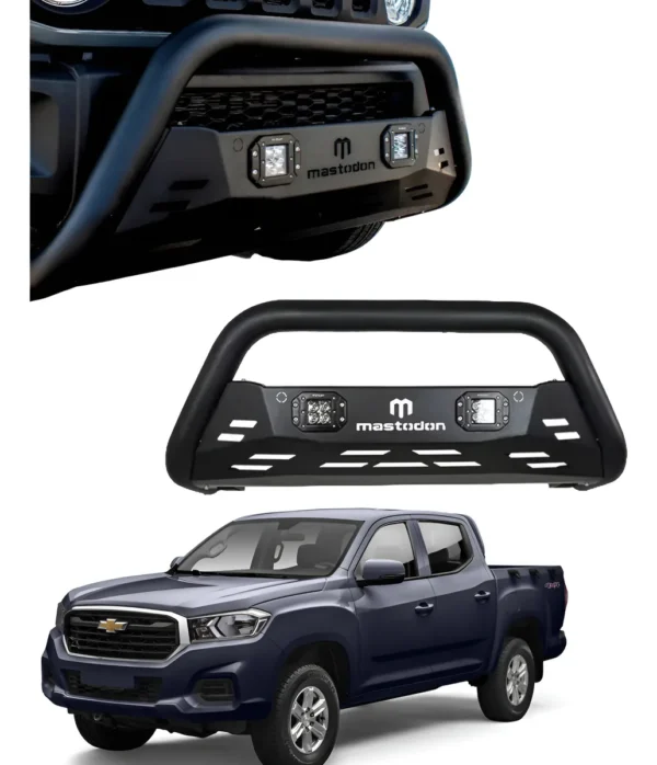 Burrera Defensa Rage 2 Led P/ Chevrolet S10 Max 2022 - 2025