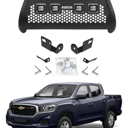 Burrera Defensa Rc2 Lr4 C/ Luz Chevrolet S10 Max 2021 - 2025