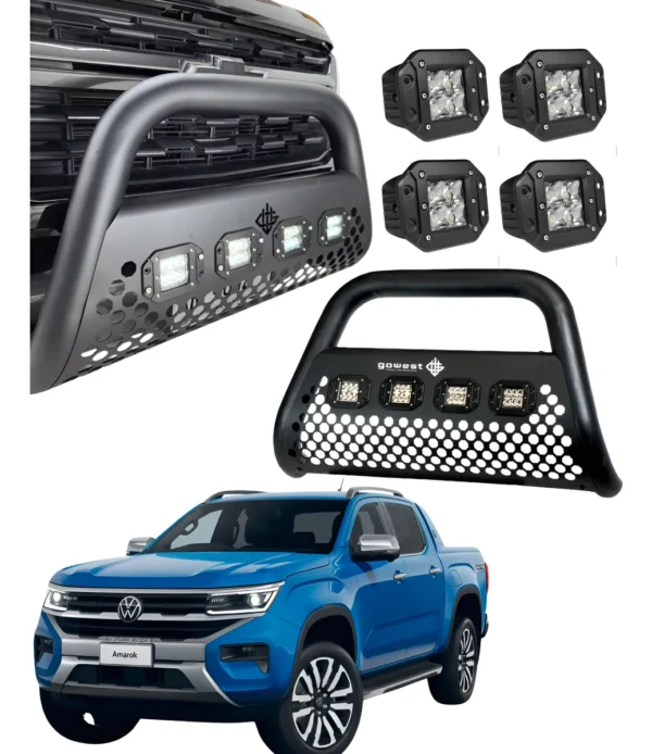 Combo Burrera Para Volkswagen Amarok 2010 - 2024 + 4 Luces