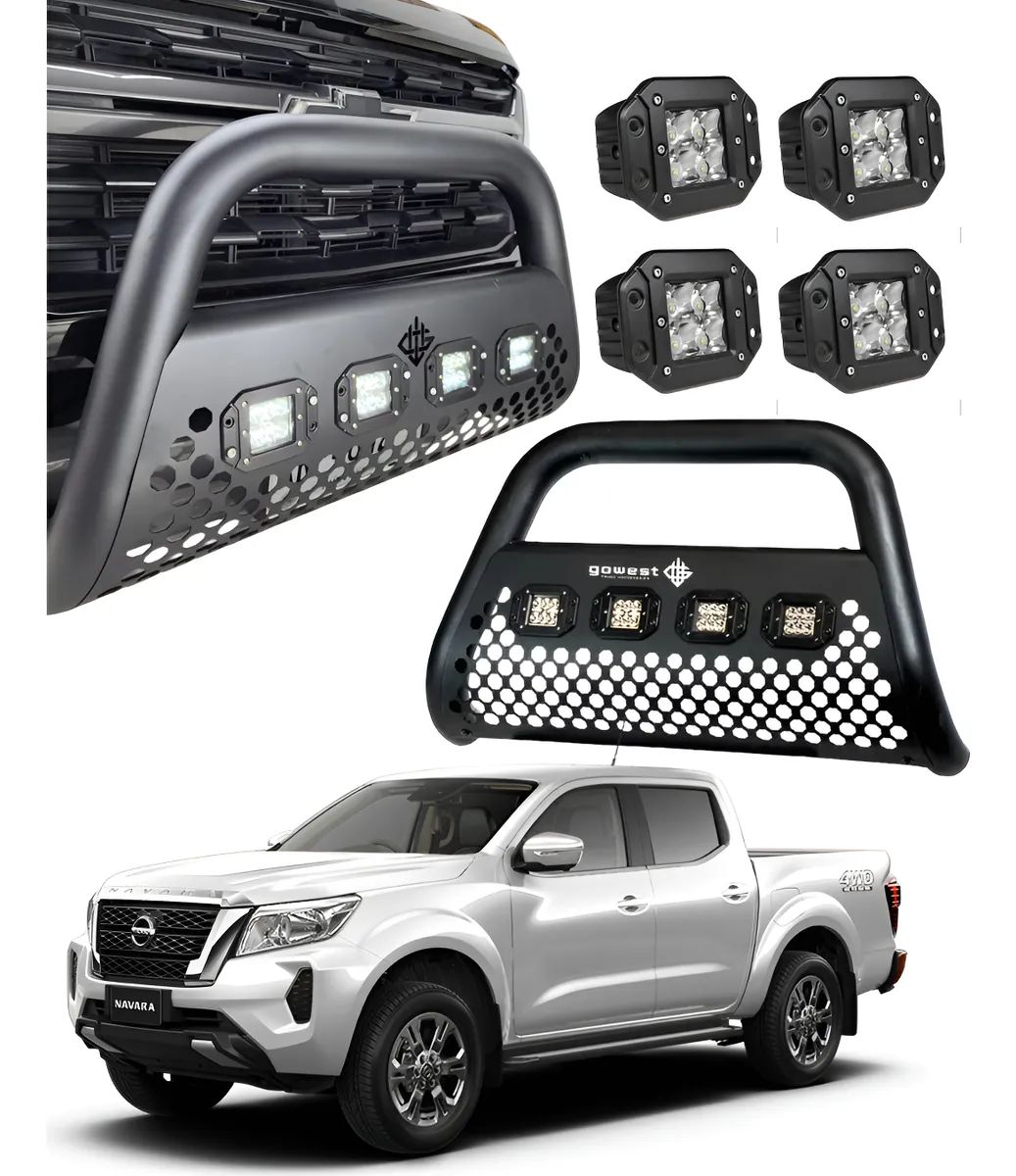 Combo Burrera Nissan Np300 Frontier 2016 - 2025  + 4 Luces - Image 1