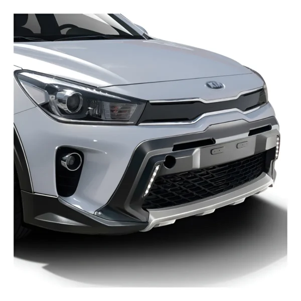 Bumper Guard Delantero Con Faros Drl Kia Rio 2018 2020