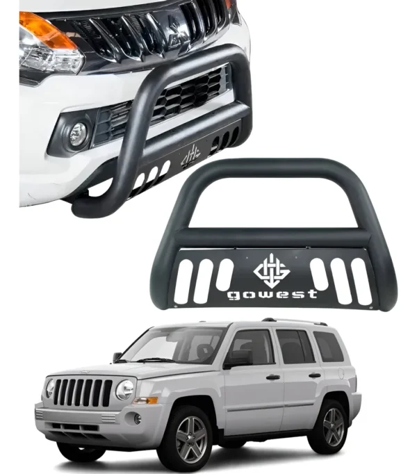 Burrera Protector Bar Negra Para Jeep Patriot 2007 - 2010