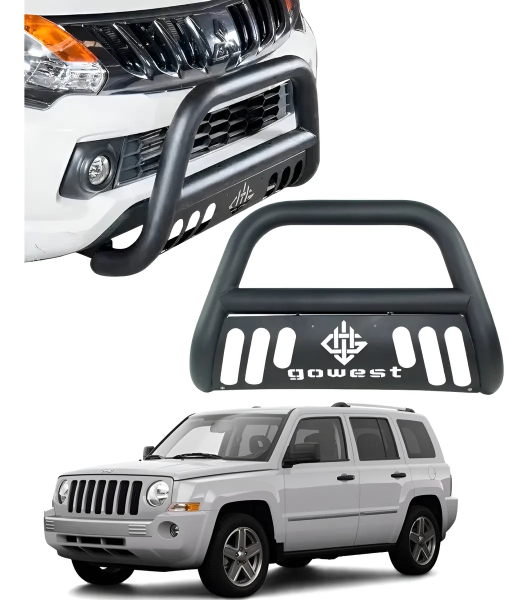 Burrera Protector Bar Negra Para Jeep Patriot 2007 - 2010 - Image 1