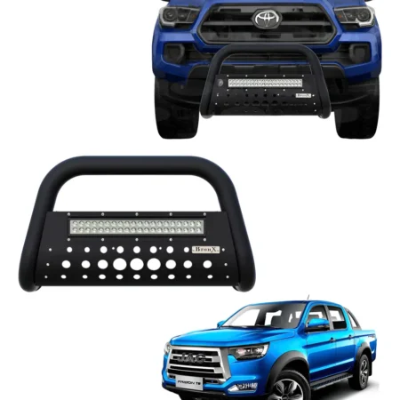 Burrera Black Con Barra Led Jac Frison T8 Diesel 4x4 21 -23